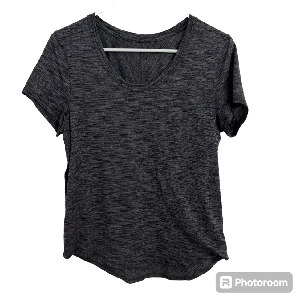 lululemon athletica Short Sleeve Tee in Heathered Charcoal